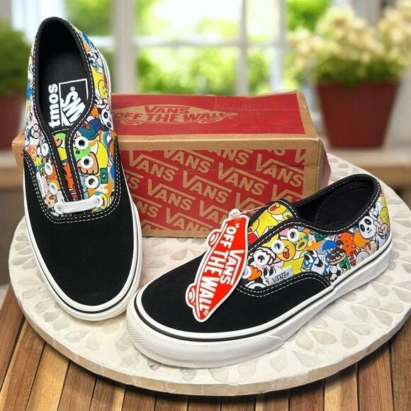 Vans x atmos Authentic "Emoji" Unisex Size 5.5 Men’s Women’s 7 – Rare Collab, Ne - Picture 6 of 11